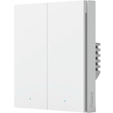 Aqara Smart Wall Switch H1 - zwei Wippen mit Neutralleiter, Schalter weiß