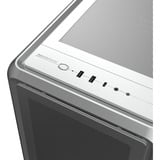 Cooler Master MasterFrame 600 Mesh ARGB , Tower-Gehäuse silber, Tempered Glass