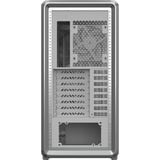 Cooler Master MasterFrame 600 Mesh ARGB , Tower-Gehäuse silber, Tempered Glass