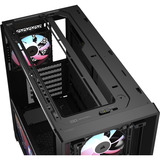 Corsair FRAME 4000D LCD RS ARGB, Tower-Gehäuse schwarz, Tempered Glass, Touchscreen