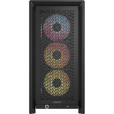 Corsair FRAME 4000D LCD RS ARGB, Tower-Gehäuse schwarz, Tempered Glass, Touchscreen
