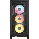 Corsair FRAME 4000D LCD RS ARGB, Tower-Gehäuse schwarz, Tempered Glass, Touchscreen