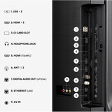 Hisense 58E7S Hi-QLED-Fernseher 146 cm (58 Zoll), schwarz, UltraHD/4K, Triple Tuner