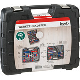 KWB Werkzeugkoffer Heimwerker, 42-teilig, Werkzeug-Set schwarz,  GS geprüft