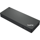 Lenovo ThinkPad Thunderbolt 4 Workstation Dock, Dockingstation schwarz/rot