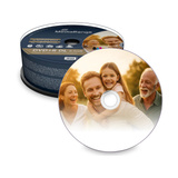 MediaRange DVD+R DL 8,5 GB, DVD-Rohlinge 8fach, 25 Stück, bedruckbar