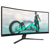 Philips Evnia 34M2C3500L Generalüberholt, Gaming-Monitor 86.4 cm (34 Zoll), schwarz/dunkelgrau, WQHD, VA, Curved, HDMI, DisplayPort, HDR, 180Hz Panel