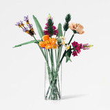 Room Copenhagen LEGO Cylinder Vase Brick Art Line , Aufbewahrung transparent