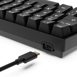 Sharkoon SKILLER SGK50 S4 Gen2 PBT, Gaming-Tastatur schwarz, DE-Layout, Gateron G Pro 3.0 Yellow