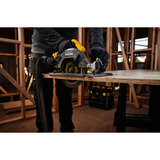 Stanley Akku-Handkreissaege (SFMCS551B-XJ), 18Volt, Handkreissäge schwarz/gelb, ohne Akku und Ladegerät