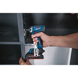 Bosch Akku-Bohrschrauber GSR 18V-90 FC Professional solo, 18Volt blau/schwarz, ohne Akku und Ladegerät, in L-BOXX