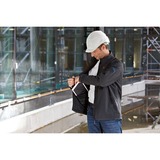 Bosch Heat+Jacket GHJ 12+18V Kit Größe 3XL, Arbeitskleidung schwarz, inkl. Ladeadapter GAA 12V-21, 1x 12-Volt-Akku