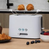 Cecotec Toaster Toast&Taste 9000 Double White weiß, 980 Watt, für 2 Scheiben Toast