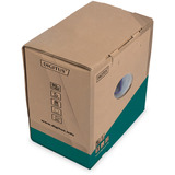 Digitus Professional Cat.6 U/UTP Verlegekabel simplex, Cca violett, 305 Meter Easy Pull Box