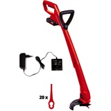 EINHELL Power X-Change Akku-Rasentrimmer GC-CT 18/24 Li P, 18Volt rot/schwarz, Li-Ionen Akku 1,5Ah
