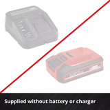 EINHELL Power X-Change Akku-Stichsäge TC-JS 18 Li-Solo, 18Volt rot/schwarz, ohne Akku und Ladegerät