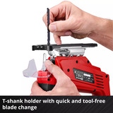 EINHELL Power X-Change Akku-Stichsäge TC-JS 18 Li-Solo, 18Volt rot/schwarz, ohne Akku und Ladegerät