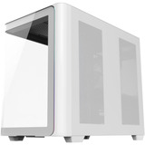 FSP M580-WP, Tower-Gehäuse weiß, Tempered Glass