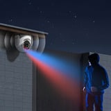 Foscam W5EP, Überwachungskamera weiß/schwarz, 5MP, PoE