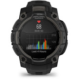 Garmin Instinct 3 - 45 mm, AMOLED, Smartwatch Black, Silikon-Armband