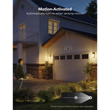 Govee Govee Außenwandleuchte , LED-Leuchte schwarz