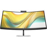 HP S5 Pro 534pm Konferenzmonitor, LED-Monitor 86.4 cm (34 Zoll), schwarz/silber, WQHD, VA, Curved, USB-C, USB-Hub, 100Hz Panel