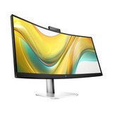 HP S5 Pro 534pm Konferenzmonitor, LED-Monitor 86.4 cm (34 Zoll), schwarz/silber, WQHD, VA, Curved, USB-C, USB-Hub, 100Hz Panel