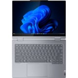 Lenovo ThinkBook 14 2-in-1 G5 (21SQ0012GE), Notebook grau, Intel® Core™ Ultra 5 225U, Intel® Graphics, 32 GB DDR4, 1 TB (1 TB SSD), Windows 11 Pro