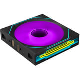 Lian Li UNI FAN SL-INF FLEX 120 Wireless, Gehäuselüfter schwarz, Reverse, 3er Pack mit L-Wireless Controller, 120 mm