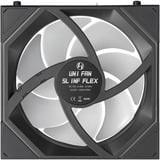 Lian Li UNI FAN SL-INF FLEX 120 Wireless, Gehäuselüfter schwarz, Reverse, 3er Pack mit L-Wireless Controller, 120 mm