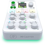 MACKIE M-Caster Studio, Mischpult weiß, 3.5 mm Klinke, USB-C, Bluetooth