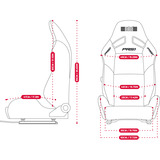 Next Level Racing PRS1 NLR-E057, Rennschalensitz schwarz/grau