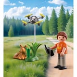 PLAYMOBIL 71880 Special Plus Rehkitz-Rettung mit Drohne, Konstruktionsspielzeug 