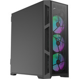 RAIJINTEK PONOS ULTRA MS4 -ST, Tower-Gehäuse schwarz
