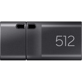 SAMSUNG Type-C 512 GB, USB-Stick grau, USB-C 3.2 Gen 1