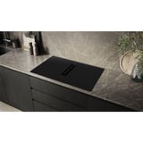 Siemens ED811BGA6, Autarkes Kochfeld schwarz, 80 cm, mit integriertem Dunstabzug