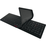 CHERRY STREAM PROTECT KEYBOARD WIRELESS, Tastatur schwarz, DE-Layout, Cherry SX-Scherentechnologie