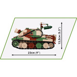 COBI 38 cm Sturmmörser Sturmtiger, Konstruktionsspielzeug Maßstab 1:28