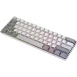 Corsair CLIPPER PRO MINI 60, Gaming-Tastatur weiß, DE-Layout, Corsair MGX Hyperdrive