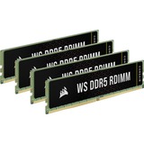 Corsair DIMM 64 GB DDR5-6400 ECC (4x 16 GB) Quad-Kit, Arbeitsspeicher schwarz, CMA64GX5M4B6400C32, WS, INTEL XMP