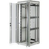 Digitus Netzwerkschrank Unique Serie - 800x800 mm (BxT), IT-Schrank hellgrau, 42 Höheneinheiten