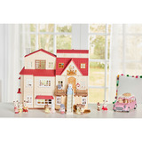 EPOCH Traumwiesen Sylvanian Families - Stadthaus mit Dachzimmer, Konstruktionsspielzeug 