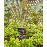 GARDENA Micro-Drip-System Viereckregner OS 90 dunkelgrau/orange, Modell 2023