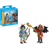 PLAYMOBIL 71884 DuoPack Novelmore vs. Burnham Duell, Konstruktionsspielzeug 