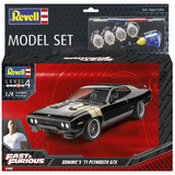 Revell Model Set Fast & Furious - Dominics 1971 Plymouth GTX, Modellfahrzeug Maßstab: 1:24