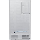 SAMSUNG RS70F64KDFEF, Side-by-Side edelstahl (dunkel), AI Energy Mode, Festwasseranschluss