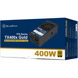 SilverStone TX400x Gold, PC-Netzteil schwarz, 2x PCIe, 400 Watt