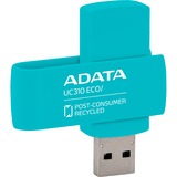 ADATA UC310 ECO 64GB, USB-Stick grün, USB-A 3.2 Gen 1