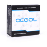 Alphacool Eiszapfen 16mm Versatzstück drehbar G1/4 AG auf G1/4 IG, Verbindung schwarz