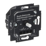 Busch-Jaeger Potentiometer-Einsatz 700 Watt/Voltampere Typ 2112 U-101 Unterputz-Drehknopf, Dimmer Retail